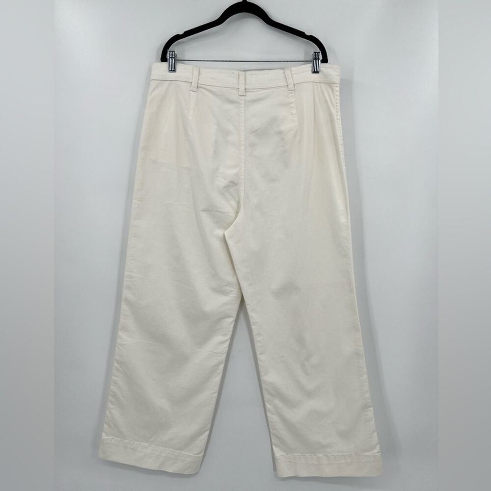 Marine Layer Cream Wide Leg Pants - Picture 8 of 14